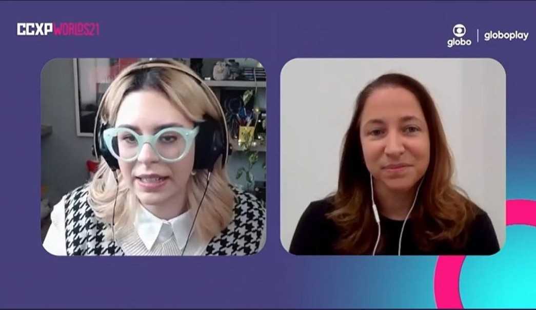 Ana Carolina Lima fala sobre os novos lançamentos do Globoplay na CCXP