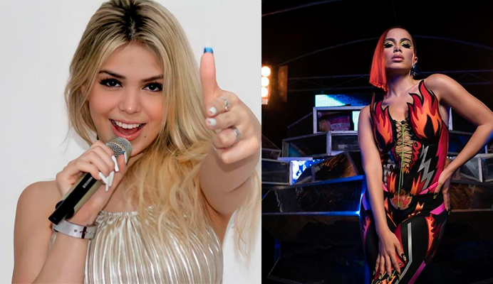 MC Melody chora por não poder divulgar versão própria de canção de Anitta