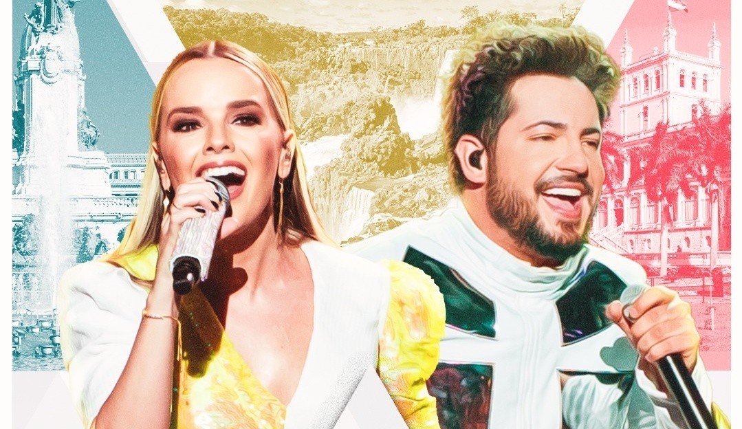 Thaeme e Thiago apresentam live show no Marco das Três Fronteiras