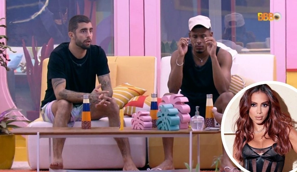 BBB22: Paulo André e Pedro Scooby conversam sobre Anitta