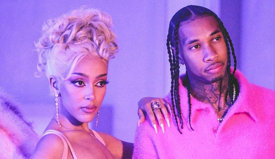 Parceria: Doja Cat e o rapper Tyga juntos novamente na colaboração da nova música ‘Freaky Deaky’. Confira;