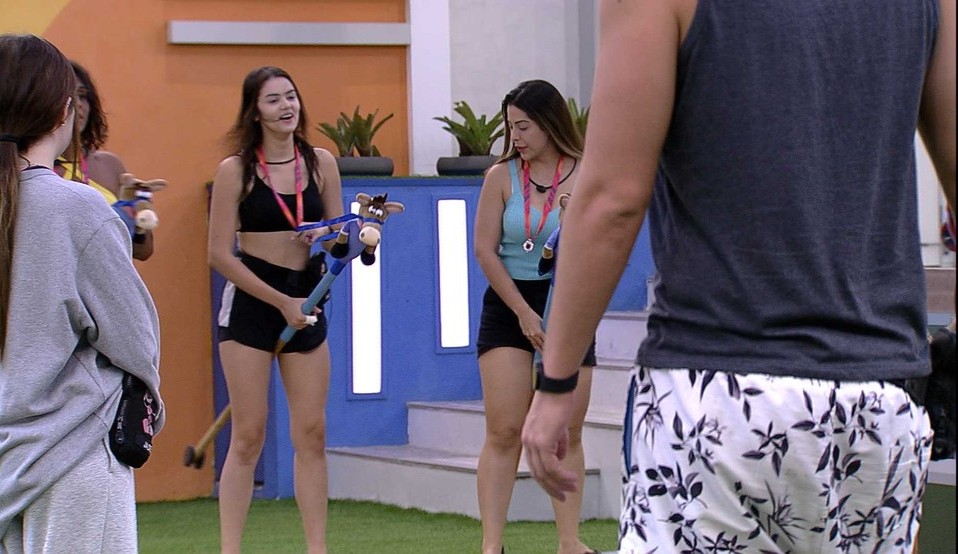 BBB22: Lina, Eslovênia e Laís cumprem o seu primeiro monstro