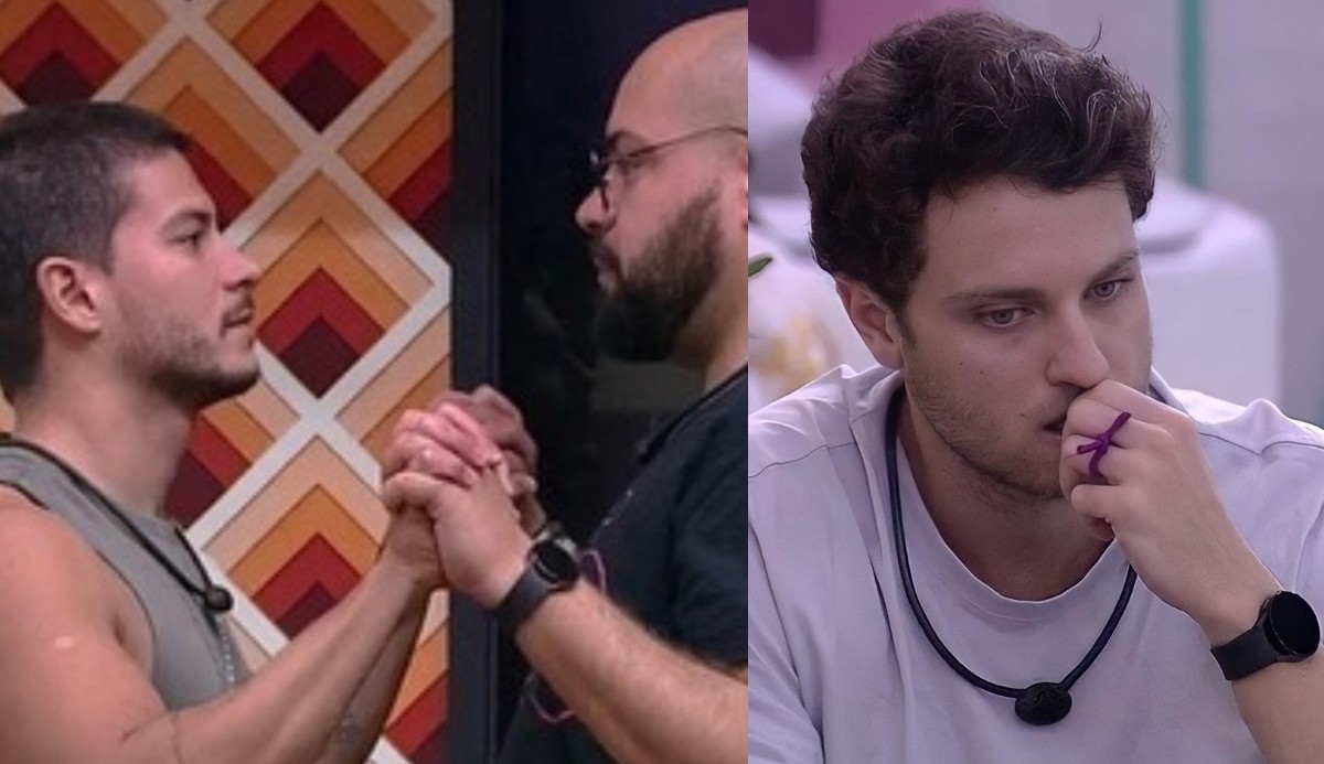 BBB22: Arthur confronta Lucas sobre voto em Tiago Abravanel