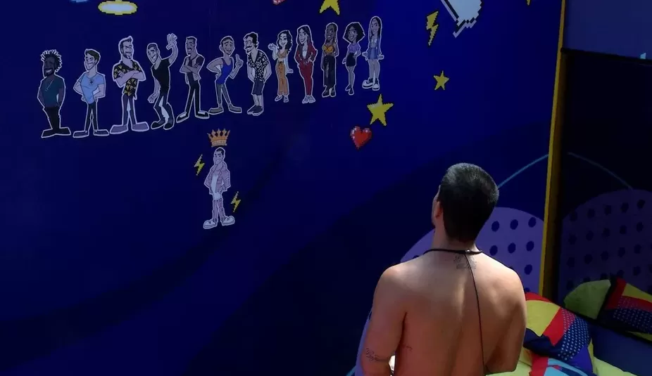 BBB22: Arthur Aguiar organiza seu painel tático para uma nova semana de programa