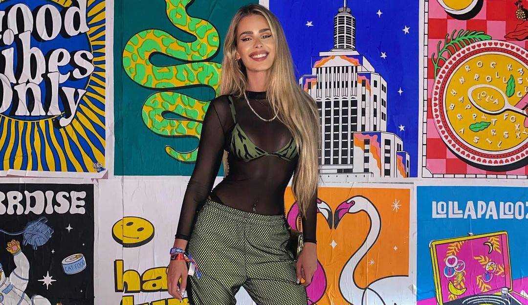 Yasmin Brunet curte Lollapalooza e se recusa a falar sobre o ex Gabriel Medina