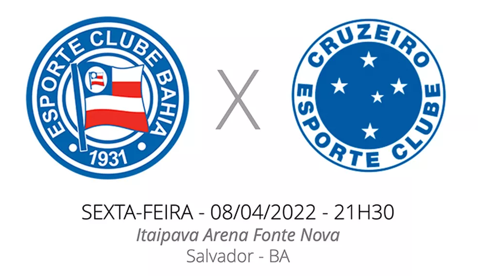 Bahia e Cruzeiro se enfrentam nesta sexta pela primeira rodada da Série B