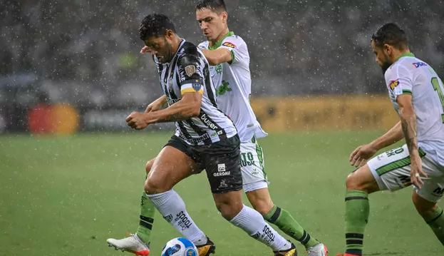 Em lance polêmico, Atlético-MG empata com o América-MG na Libertadores