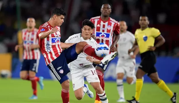 Fluminense joga mal e perde na Colômbia na Copa Sul-Americana