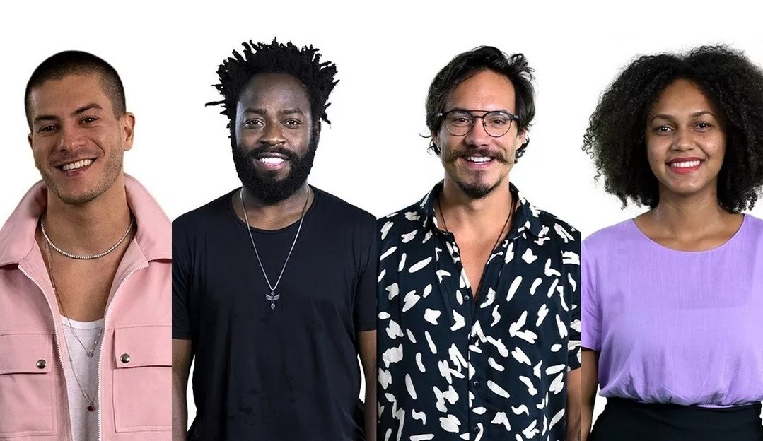 BBB22: Arthur Aguiar, Douglas Silva, Eliezer e Jessilane estão no paredão