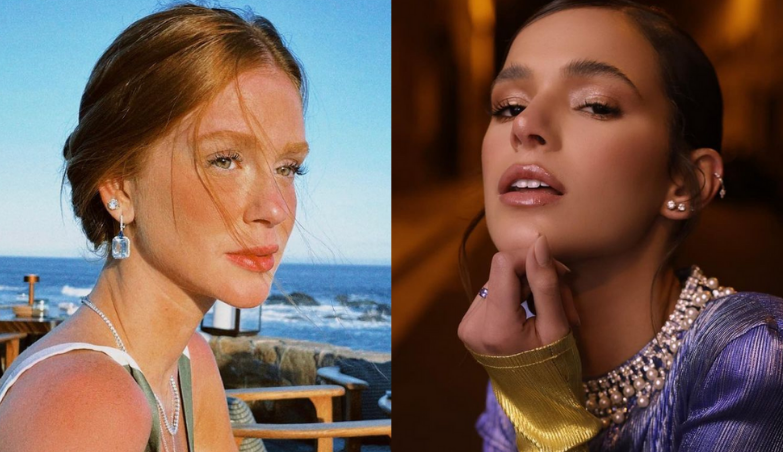 Marina Ruy Barbosa fala sobre rivalidade com Bruna Marquezine: “Precisamos mudar essa história”