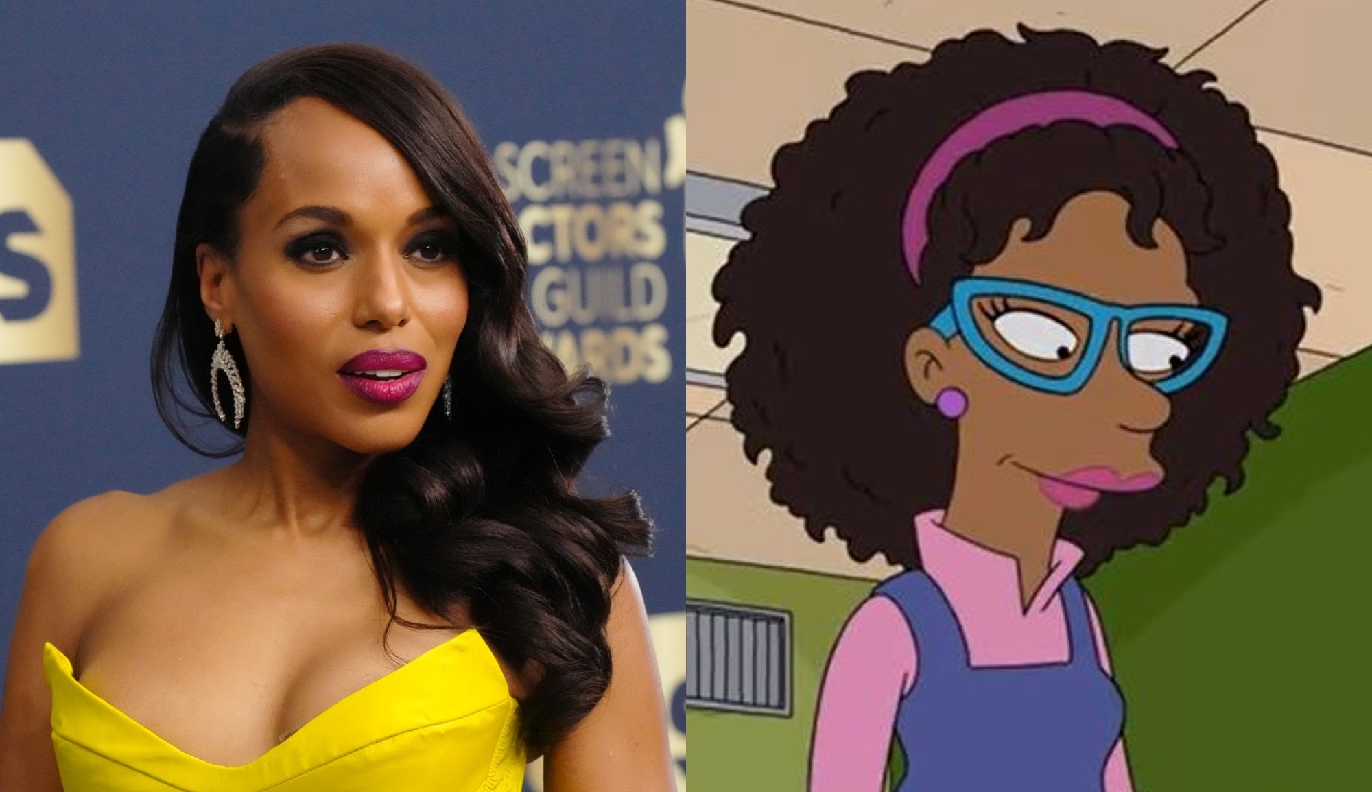 Kerry Washington entra para o elenco de “Os Simpsons”