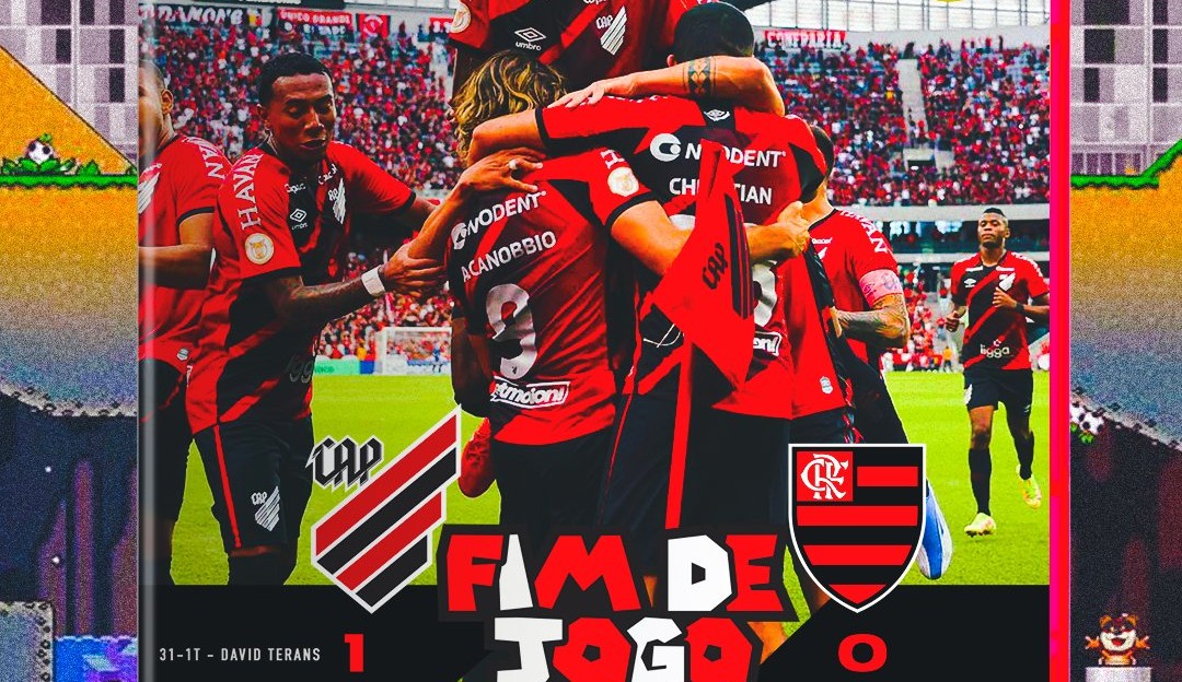Athlético recebe o Flamengo na arena da baixada e vence a primeira no Brasileirão 2022