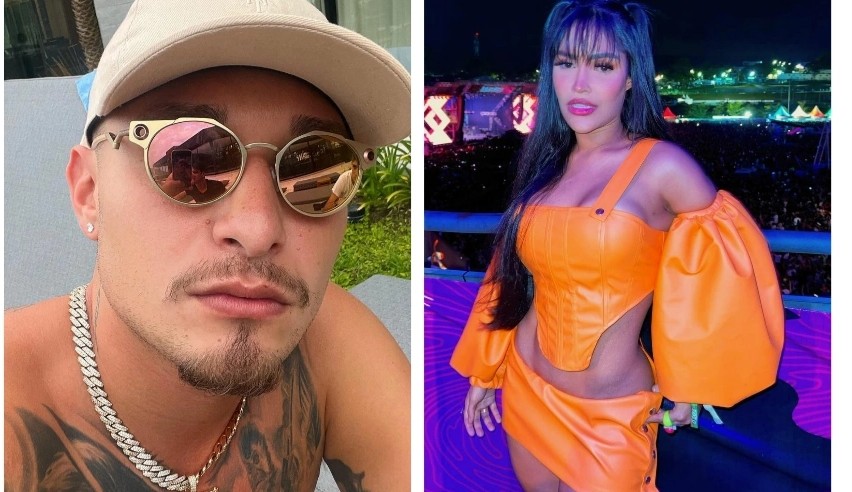 MC Gui e Flay usam as redes sociais para falar sobre o romance que foi exposto no Power Couple