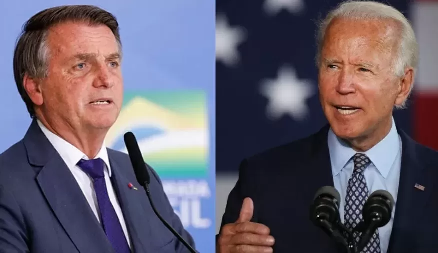 Bolsonaro aceita convite de Biden para reunião bilateral