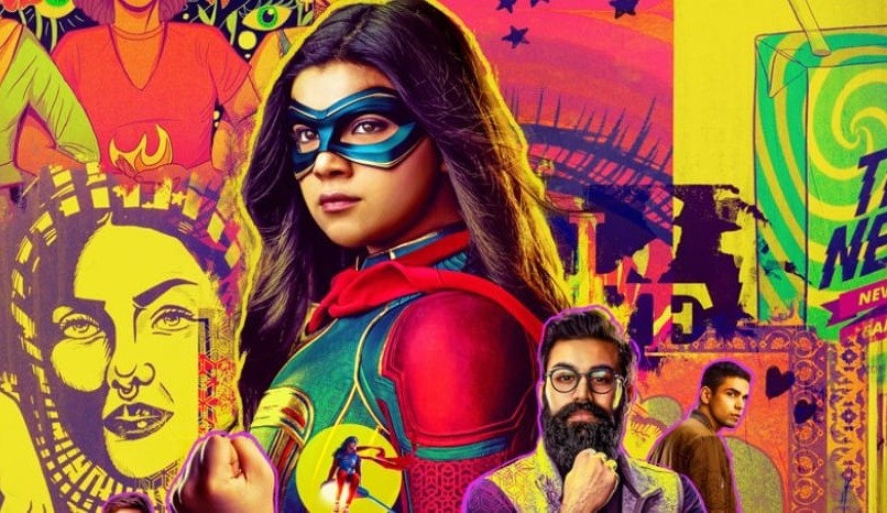 Ms. Marvel ganha novos pôsteres com personagens