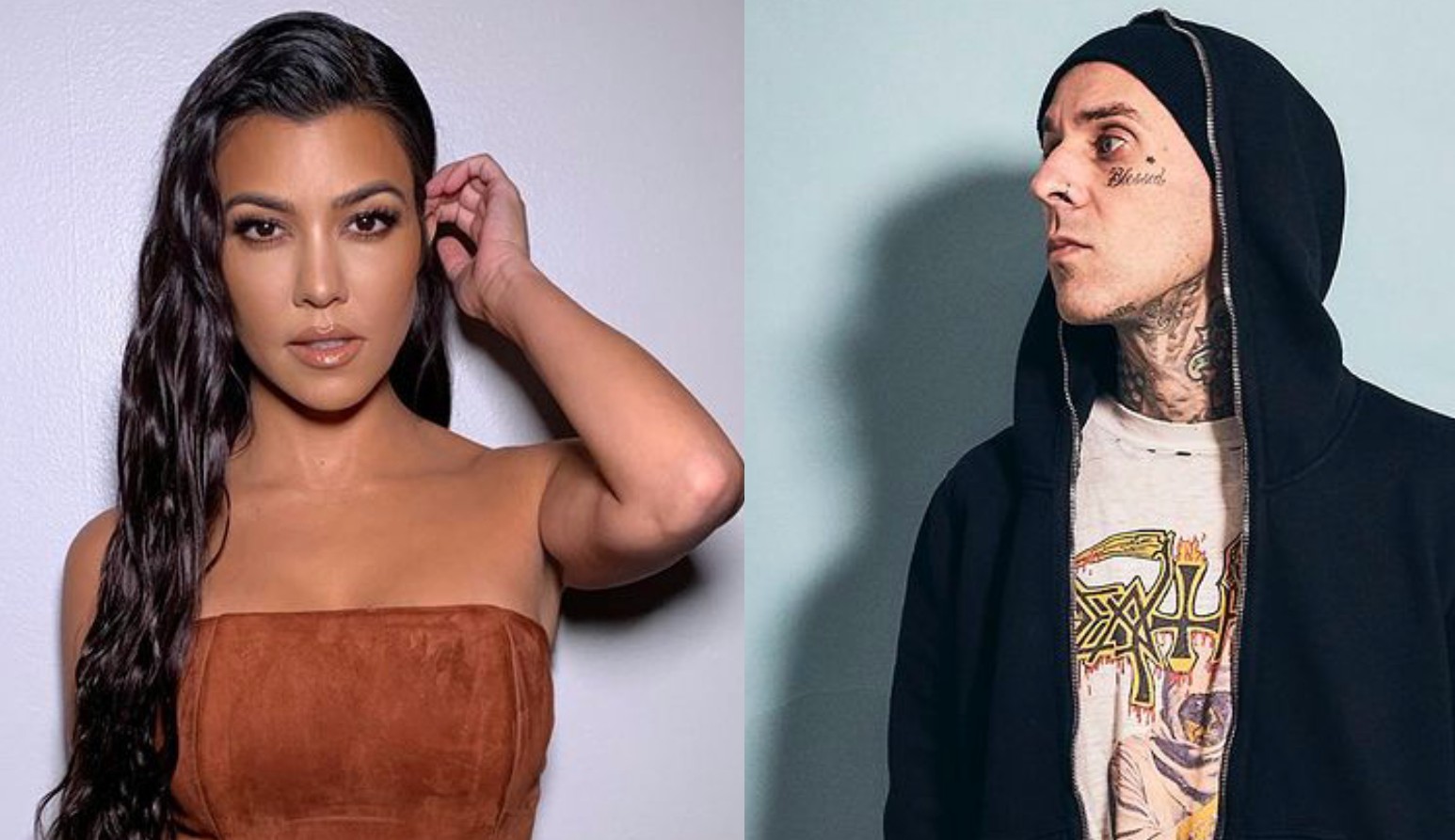 Kourtney Kardashian e Travis Barker estão namorando, diz site