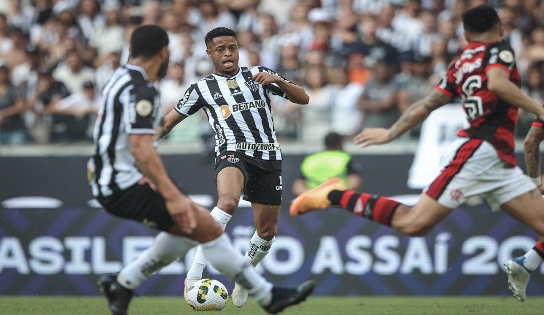Atlético-MG enfrentou o Flamengo e vence por 2 a 0, no Mineirão
