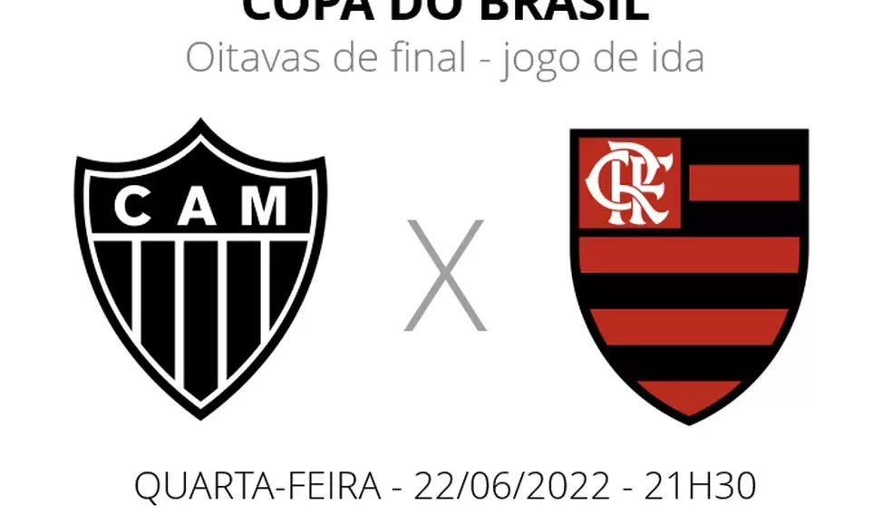 Copa do Brasil: Atlético-MG e Flamengo se enfrentam pelas oitavas de finais
