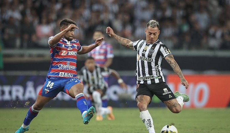 Atlético-MG reage e vira contra o Fortaleza, no Mineirão