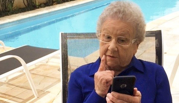 Vovó Palmirinha completa 91 anos: “Como o tempo passa rápido”
