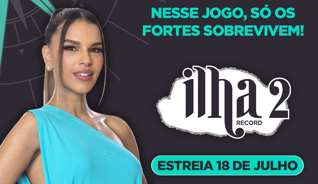 Ilha Record: Novo cenário mescla referências indígenas com conceitos modernistas