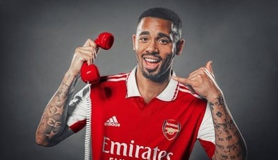 Gabriel Jesus jogará pelo Arsenal nas próximas temporadas