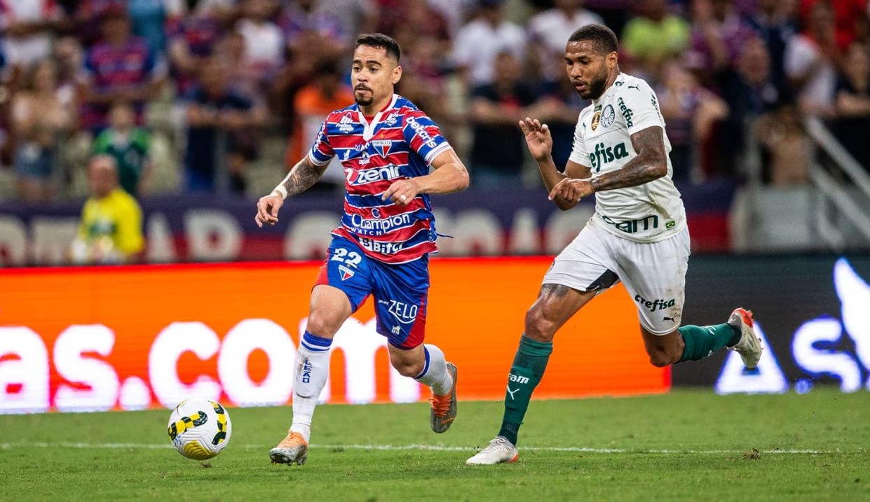 Fortaleza e Palmeiras empatam em confronto de líder e lanterna