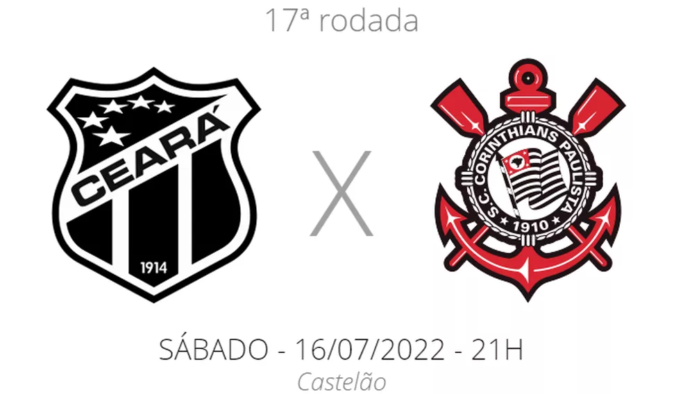 Corinthians visita Ceará de olho na liderança do Campeonato