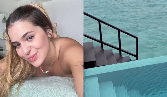 Viih Tube chegou nesta sexta em Maldivas e publicou fotos em post nas redes sociais 