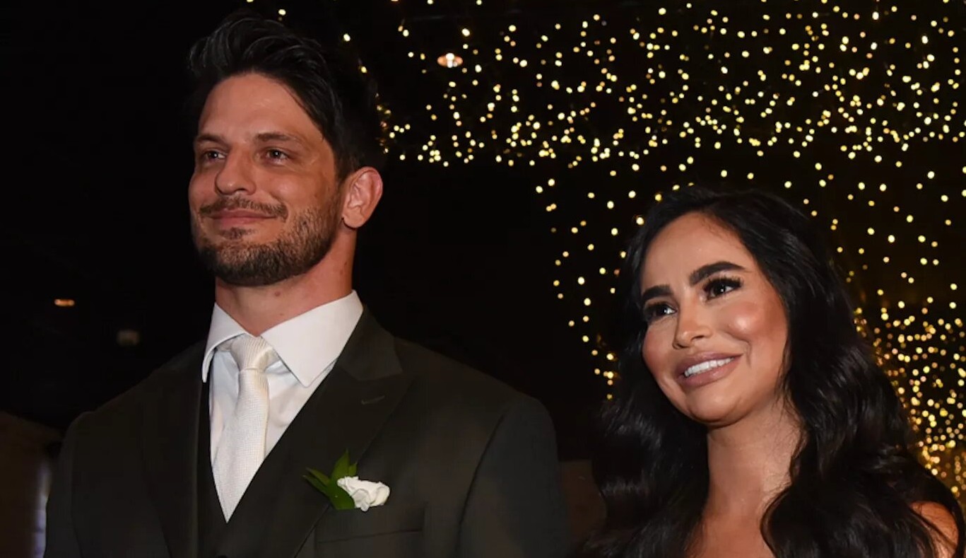 Miro Moreira e Liliane Lima dão seu primeiro beijo no altar