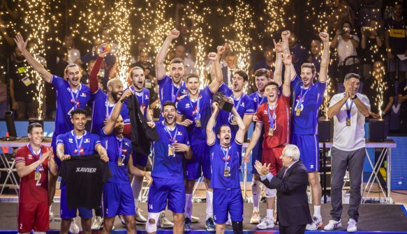 França vence Liga das Nações de vôlei ao bater EUA por 3 sets a 2