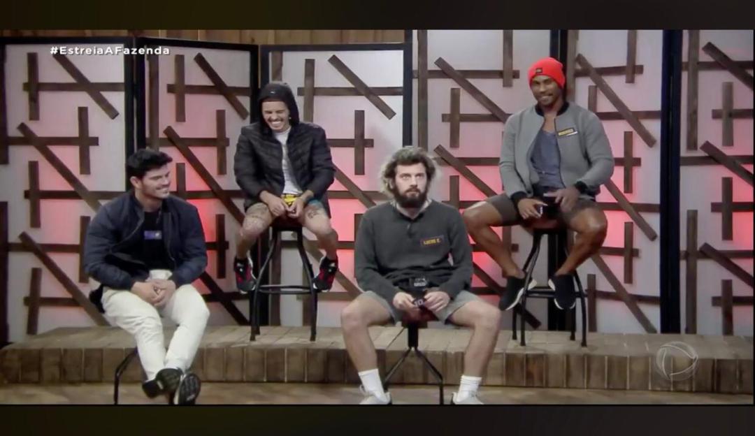 A Fazenda 12: De cara foram 04 peões para a baía no reality