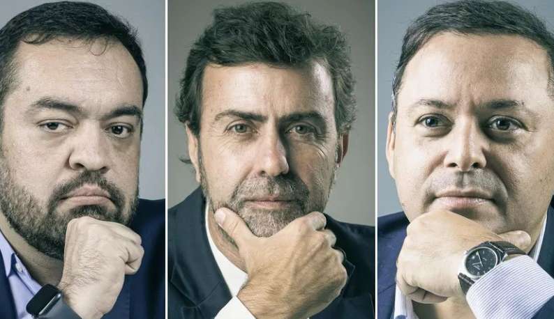 Castro, Freixo e Neves estão na liderança para governo do Rio