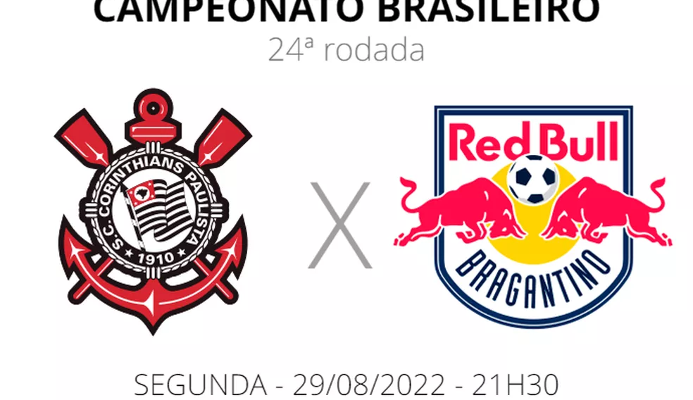 Corinthians X Bragantino: provável escalação e desfalques do confronto