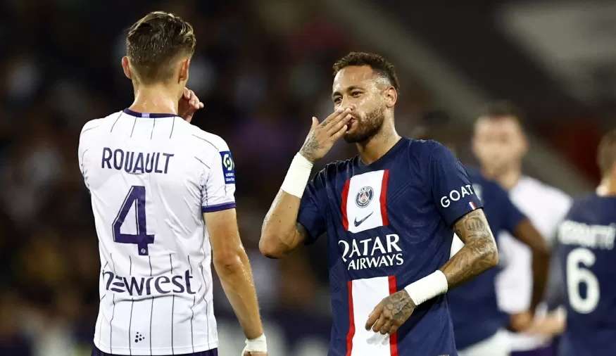 Neymar atinge recorde na carreira após marcar contra o Toulouse