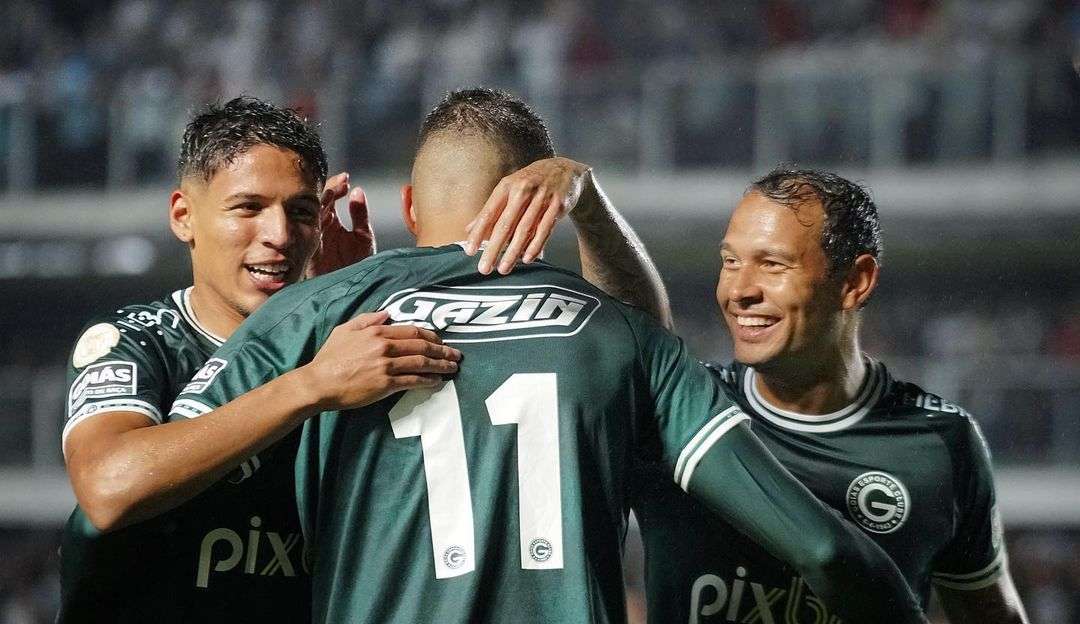 Goiás vence o Santos por 2 x 1 na Vila Belmiro