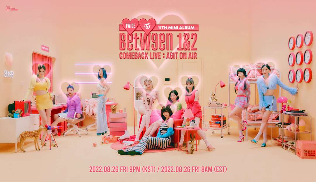 TWICE atinge top 3 da Billboard com lançamento do EP ‘Between 1 & 2’