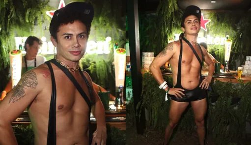 Veja os looks minimalistas de Silvero Pereira para o Rock in Rio