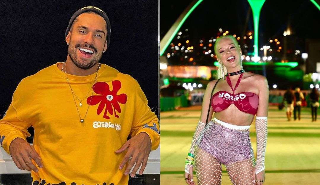 Gabi Lopes troca beijos com Bil Araújo em sua festa de aniversário em Punta Cana