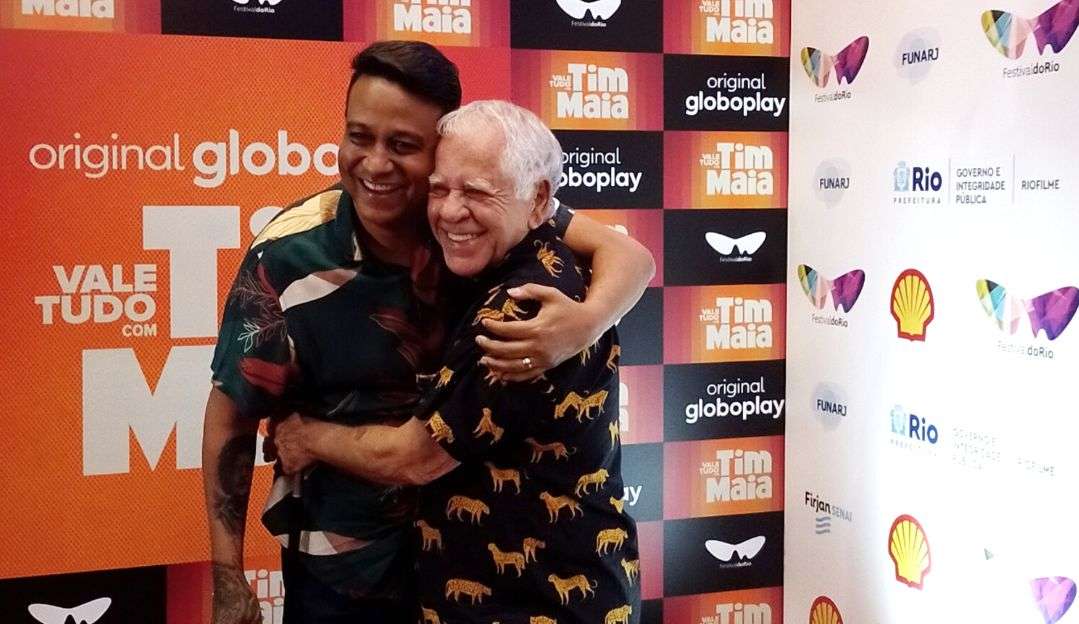 “Vale Tudo com Tim Maia”: Carmelo Maia e Nelson Motta prestigiam exibição no Festival do Rio