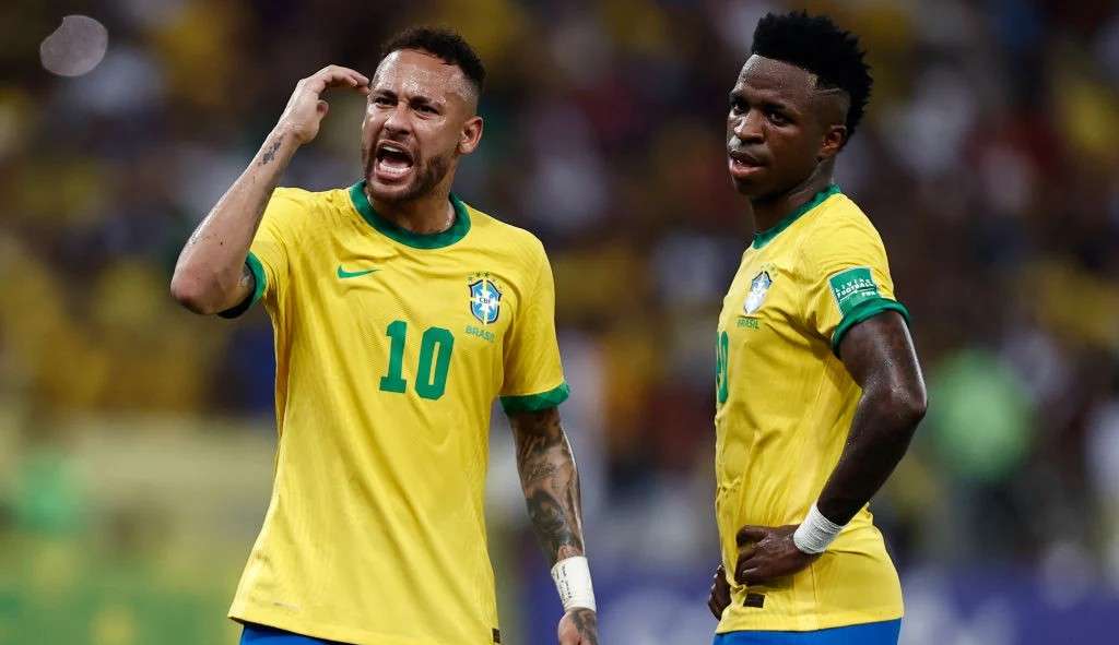 Neymar diz que Vinicius Jr deveria ter ficado entre os 3 melhores na premiação da Bola de Ouro
