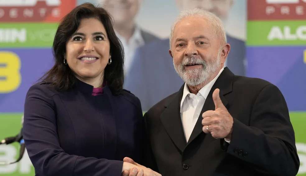 Jantar com Tebet busca reforçar o apoia a Lula no 2º turno