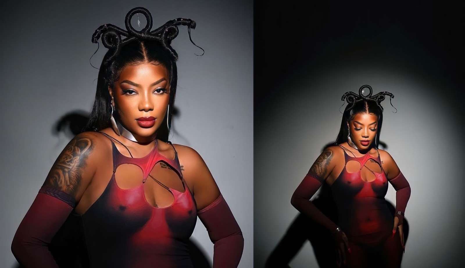 Ludmilla agita o público com “medley” de seus principais sucessos durante o Prêmio Multishow.