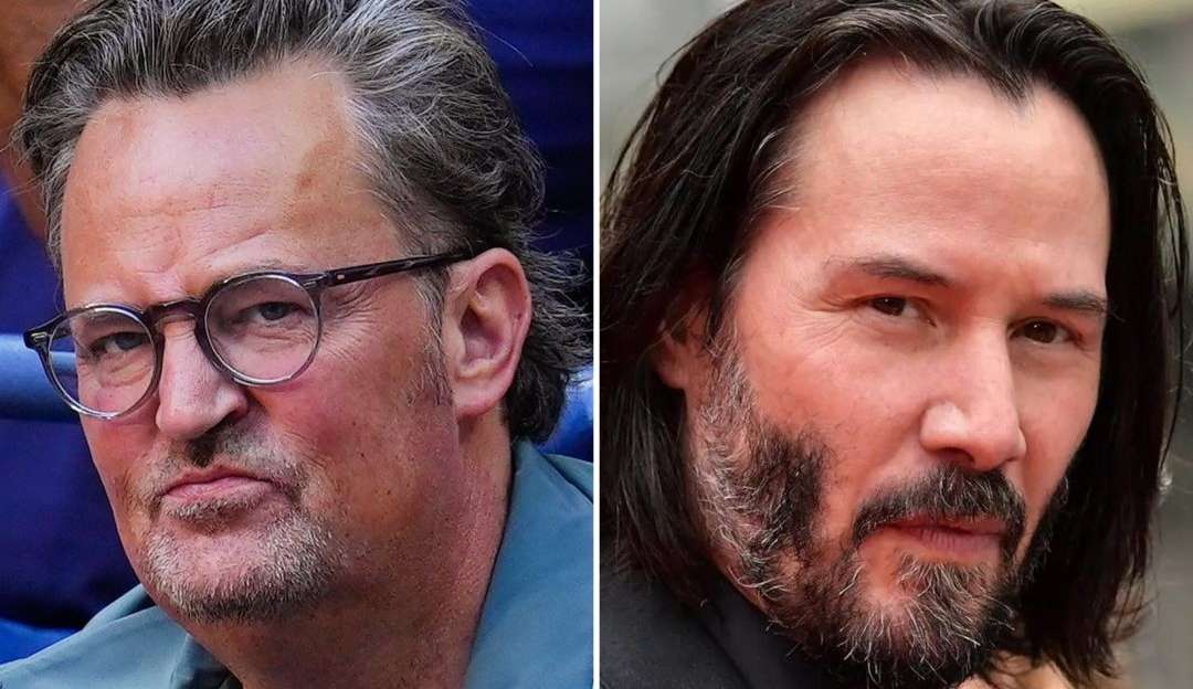 Matthew Perry faz declaração polêmica sobre Keanu Reeves em seu livro