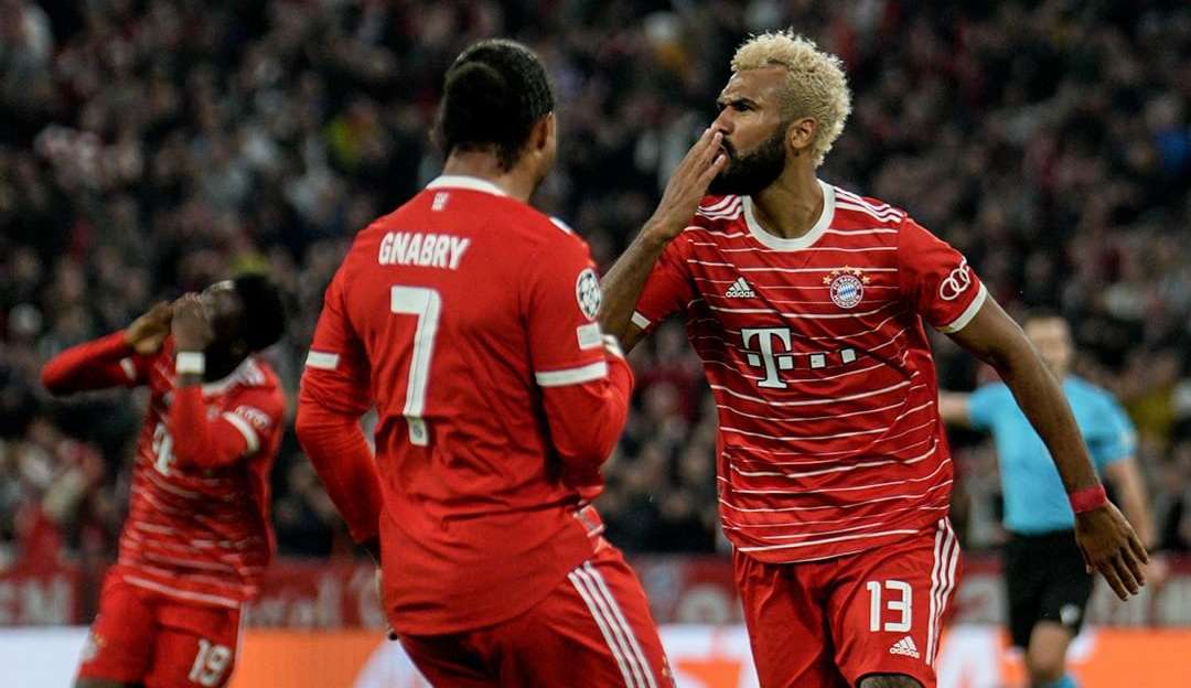 Em lindo chute Choupo-Moting fechou o placar em jogo contra a Inter na Champions