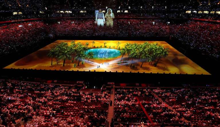 A Copa do Mundo está sendo realizada no Catar pela primeira vez com grande cerimônia
