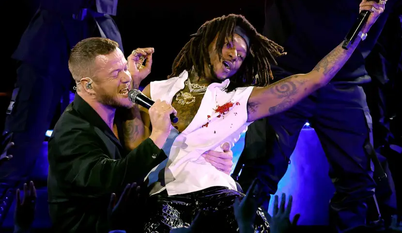 AMAs 2022: Imagine Dragons incendeia o palco com “Bones” e “Enemy”