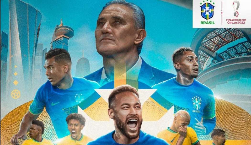 Seleção Brasileira realiza último treino antes da estreia na Copa