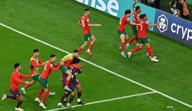Marrocos vence a Espanha e está nas quartas de final