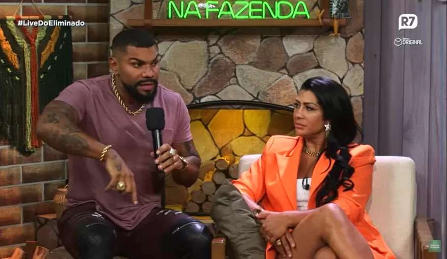 Naldo desabafa com Moranguinho sobre grupo A em “A Fazenda 14”: “Você foi o resto”